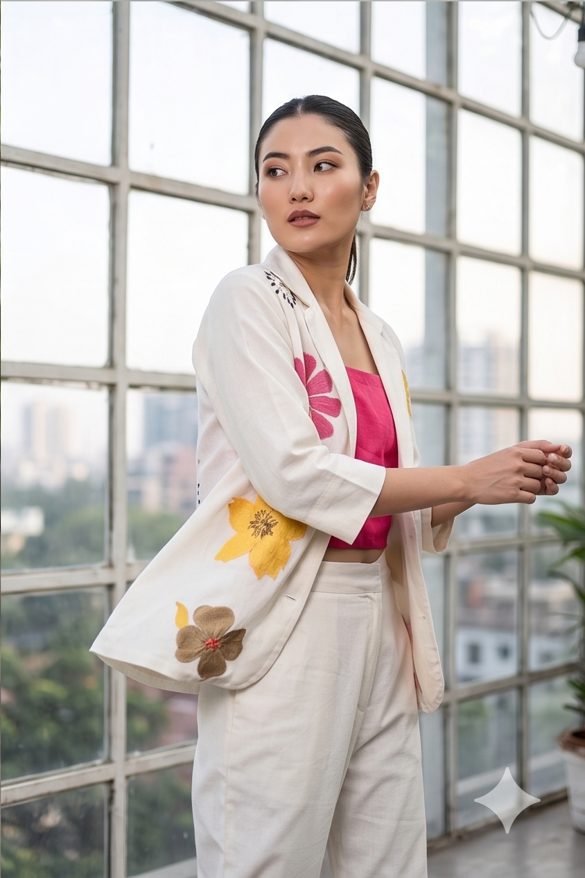 The Bloom Blazer Co-ord Set