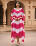 Ruby Wine Embroidered Palazzo Set